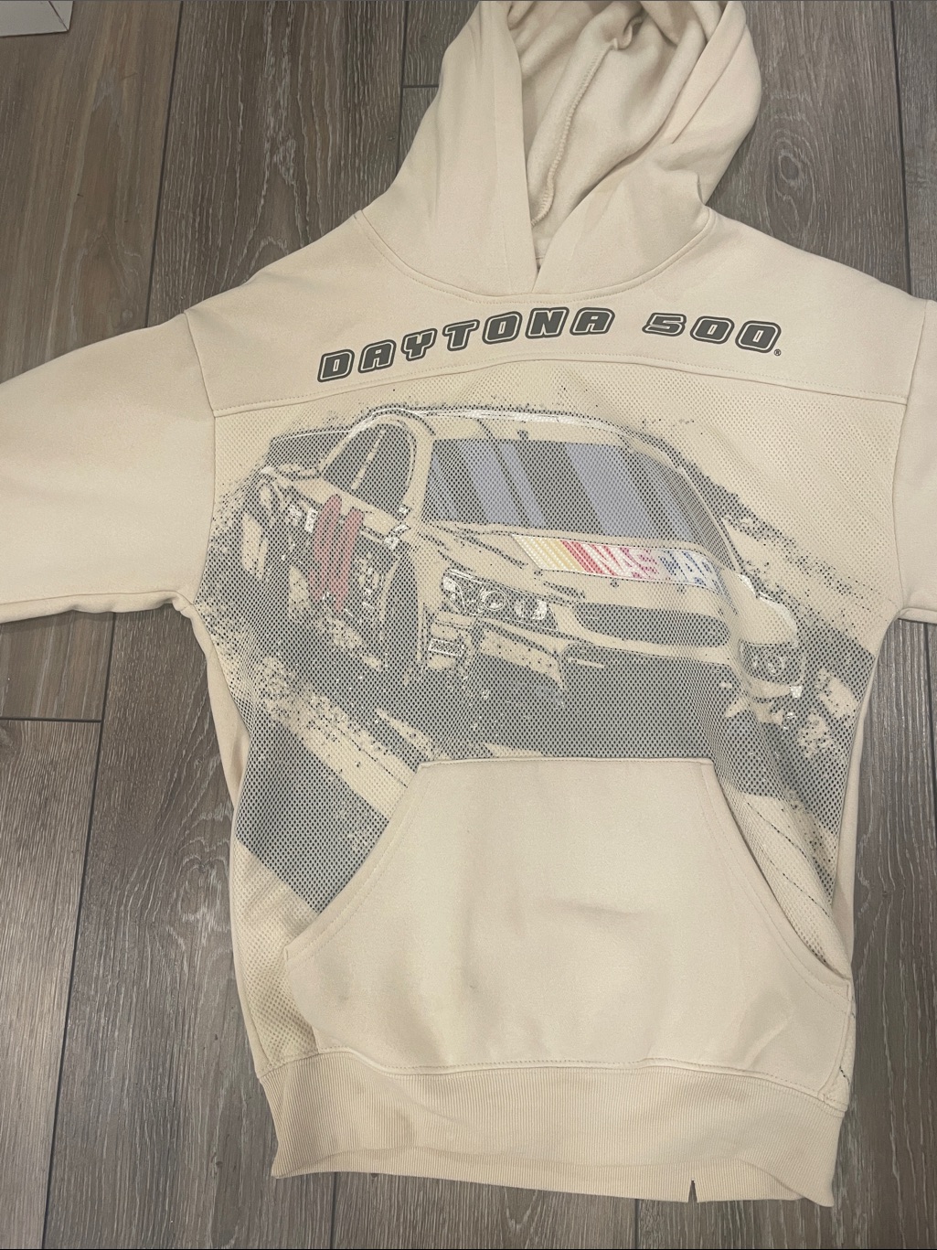 Free Shipping Official Nascar Daytona 500 Mustang Sweatshirt